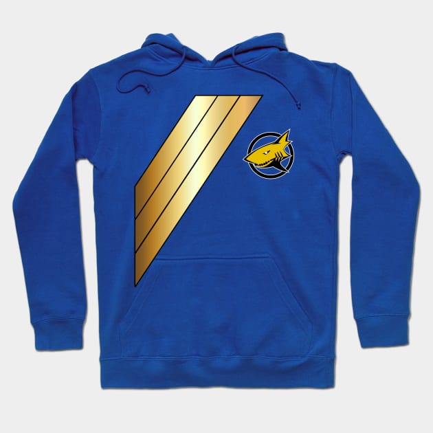 PR Wild Force Blue Ranger Hoodie by mavgagliano